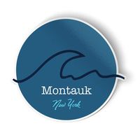 Squiddy Montauk New York Wave - Vinyl Sticker Decal for Phone, Laptop, Water Bottle (2.5" high)