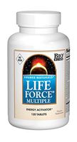 Source Naturals Life Force Multiple Iron Free Daily Multivitamin High Potency Essential Vitamins, Minerals, Antioxidants & Nutrients - Energy & Immune Boost - 120 Tablets
