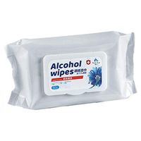 Alcohol Wet Wipes, 75% Portable Hand Alcohol Wipes Towel Disposable Wash Sterilization Disinfection Wipes for Antiseptic Skin Cleaning Care (2Packs,100Wipes) Large Wet Wipes