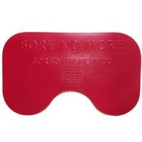 Sore No More Rubber Seat Pad (Red)