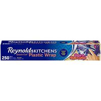 Reynolds Kitchens Quick Cut Plastic Wrap, 250 Square Foot Roll