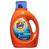 Tide Coldwater Clean Fresh Scent HE Turbo Clean Liquid Laundry Detergent, 92 oz, 59 loads (Packaging May Vary)