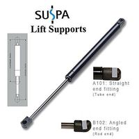 SUSPA Gas Spring/Prop/Strut/Shock 28 LB Force Per Prop and 56 LB Force Per Pair (set of 2) C16-02622, Made in the USA by SUSPA