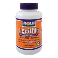 Now Foods Lecithin 1200 mg - 100 Gels 6 Pack
