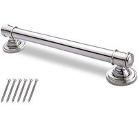 AmeriLuck Decorative Grab Bar, ADA 500LBS Loading Capacity, Chrome (Provence 12in | 1 Pack)