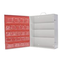 Extra Wide 4 Shelf Empty First Aid Box