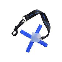 chubuddy Chewy Holder with Blue Chew Stixx* Included *Chew Stixx is a Registered Mark of The Sensory University (Black Screen Print)