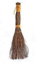 Hand Scented Cinnamon Broom – Traditional Heather Broom – Rustic Décor (36'')