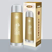 Insulin Cooler Flask Mini Portable Insulin Fridge Refrigerated Cup Insulin Pen Cooler Box Portable Bag Mini Fridge Blue (Gold 36 hrs)