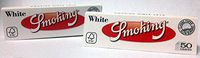 Smoking White Medium Cigarette Rolling Papers 78 x 44 (2)