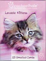 Rachael Hale "Lovable Kittens" Mini Notecards Assortment #34633 - Greeted