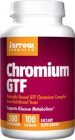 Jarrow Formulas Chromium GTF, Supports Glucose Metabolism, 200mcg, 100 Caps