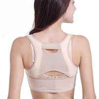 Invisibility Women Corset Posture Corrector Upper Back Brace Breathable Shoulder Chest Supports Bustier Lingerie