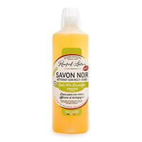 Liquid Black Soap Linseed Oil and Almond Organic Multi Purpose Cleaner 1 Liter Bottle - Rampal Latour