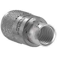 "Amphenol RF 083-1SP connector, rf coaxial, uhf str plug, solder/solder, rg8, 9, 11, 213, 214, 63, 87a, 225"