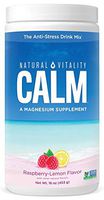 Natural Vitality Calm, The Anti-Stress Drink Mix, Magnesium Supplement Powder, Raspberry Lemon - 16 ounce