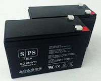 12V 7Ah (from SPS) Cardiac Resusitators Heart Aid 95 Medical Replacement Battery (2 Pack)
