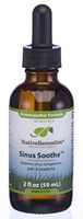 Native Remedies Sinus Soothe - Natural Homeopathic Formula Temporarily Relieves Sinus Pain and Pressure, Congestion and Sinus Headache - 59 mL
