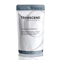 Transcend (Formerly Ray & Terry's) Longevity Multipack (30 Day Supply): Optimal Multi-Vitamin, Omega-3s, Antioxidants and Anti-Aging Supplements in Convenient AM/PM Dosage Packets