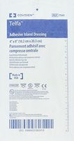 Telfa Adhesive Island Wound Dressing 4" x 8" - Box of 25