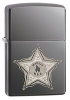 Zippo Skull Badge Pocket Lighter