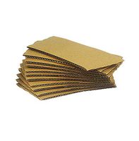 50pcs Disposable Paper Coffee Cup Sleeves Kraft Color Cup Sleeve Protective Best for 12 oz-20 oz Hot/Ice Drinks (50)