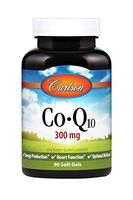 Carlson - Co-Q10, 300 mg, Energy Production & Heart Function, 60 Softgels