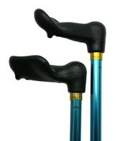 Unisex Adjustable Palm Grip Cane Left Hand Blue   -Affordable Gift! Item #DHAR-9051202