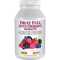 Andrew Lessman Fruit Full Anti-Oxidant Extracts 180 Capsules - 14 Natural Fruit and Berry Extracts. Bilberry, Cranberry, Grape Seed, Pomegranate, Resveratrol, and More. Easy to Swallow Capsules