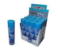 neon 12 Cans of Neon 11x Ultra Refined Butane Fuel Lighter Refill Gas, Blue, Large