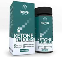 Drivn Ketone Test Strips - Measure Ketone Levels in Urine - Professional Grade- Check for Ketosis