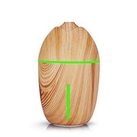 XISURE 200ml Essential Oil Diffuser, USB Rechargeable Aroma Essential Oil Nebulizing Diffuser, 7 LED Colorful Lights,for Living Room,Bedroom,Car,Yellow