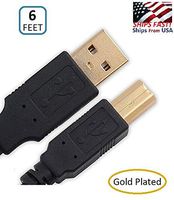 USB Cable for Behringer Xenyx Q1202USB Mixer, Xenyx Q802USB Mixer, Audio Interface, Xenyx X1204USB Mixer & Effects, Xenyx 302USB Mixer w/Mic Preamp & USB/Audio Interface (from Magik Fulfillment)