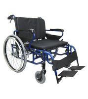 Karman BT-10 30" seat Foldable Wheelchair with Detachable Footrests Diamond B...