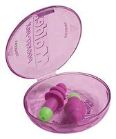 Rockets Reusable Earplugs, Cordless, 27NRR, Purple/Bright Green
