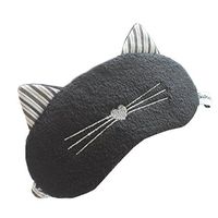 ACTLATI Sweet Cartoon Cat Sleeping Eye Mask Elastic Sleep Aid Cover Animal Blindfold