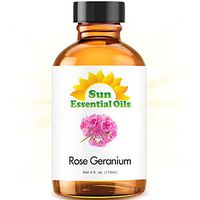 Rose Geranium Essential Oil (Huge 4oz Bottle) Bulk Rose Geranium Oil - 4 Ounce