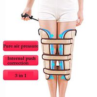 Legs Correction Brace, Adjustable O/X Leg Orthopedic Corrector Belts Inflatable airbag Knocking Knee Bowlegs Straightening Bandage Belt Kit for Children and Adult