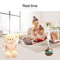 Zippem Wood Grain USB Air Humidifier Night Light Aroma Essential Oil Diffuser Purifier Diffusers