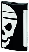 ST Dupont MiniJet Black White Skull Lighter