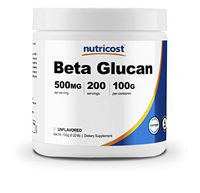 Nutricost Beta Glucan Powder 100 Grams (200 Servings) - Non GMO