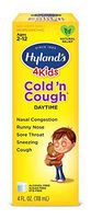 Cold Medicine for Kids Ages 2+ by Hylands, Cold and Cough 4 Kids Daytime, Cough Syrup Medicine for Kids, Decongestant, Allergy and Common Cold Symptom Relief, 4 Fl Oz Each