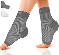 NEWMARK Plantar Fasciitis Socks with Arch Support for Men & Women - Best Ankle Compression Socks Foot Sleeve for Aching Feet & Heel Pain Relief - Better Than Night Splint Brace, Orthotics