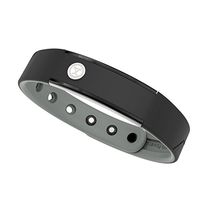 PROEXL 15K Sports Magnetic Bracelet 100% Waterproof and Fully Adjustable - for Energy, Power and Focus (Black Gray)