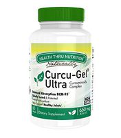 Health Thru Nutrition 650 Mg Bcm-95 Bio-Curcumin Complex Curcu-Gel Ultra, 60 Count