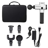 Elaco Massager Gun, Phoenix A2 Massage Tool Percussion Massager Muscle Vibrating Relaxing Machine Deep Tissue Muscle Massager with Carrying Bag