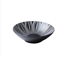 Japanese-style Salad Bowl, Dessert Bowl Creative Home Large Simple Fruit Bowl Nordic Style Ceramics Deep Bowl