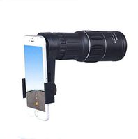 16X52 High Resolution Monocular Telescope, Waterproof Scope Prism with Smartphone Holder & Tripod for Hunting Camping Traveling Scenery