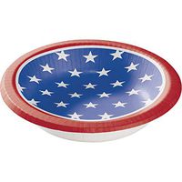 Stars and Strips Paper Bowls, 24 ct