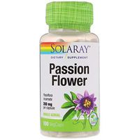 Solaray, (3 Pack) Passion Flower, 350 mg, 100 VegCaps